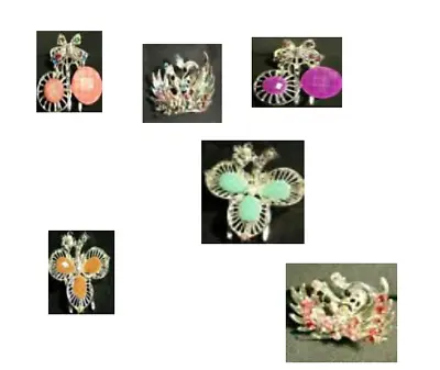 Elegant  Butterfly Hairpin Moving Flying Girls Shiny Hair Clips Barrette • $9