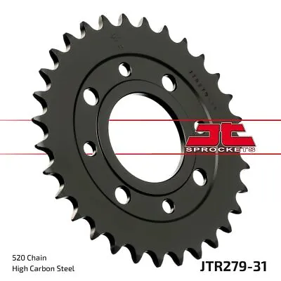 Honda MTX 125 R 1986-1987 JT Black Rear Sprocket 31T 520 JTR279.31 • £23.92