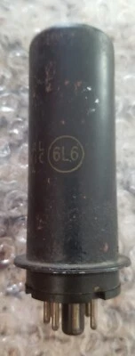 $14.99 • Buy TESTED GE 6L6 Metal Case Can Vacuum Tube - Amplifier - Tests STRONG
