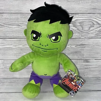Marvel Avengers Soft Toy Plush Hulk 12  Inches New With Tags PK2001305 • £12