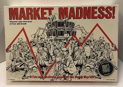 Vintage Market Madness Board Game Brigitta’s Imports NEW Sealed Stock Market • $50