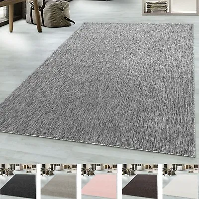 £12.99 • Buy NIZZA Modern Small Large Area Rugs Living Room Hall Carpet Rug Runner Floor Mats