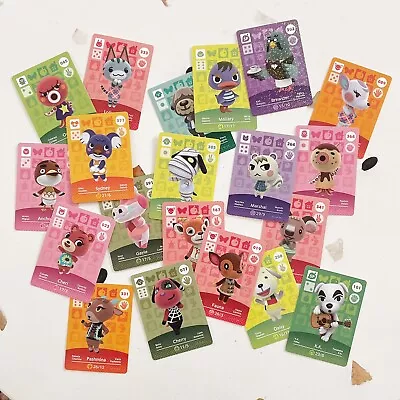 AUTHENTIC Nintendo Animal Crossing Amiibo NFC Cards • $6