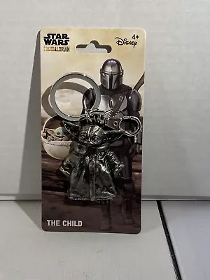 BRAND NEW! Star Wars Pewter Baby Yoda/ Grogu Keychain! • $8.98