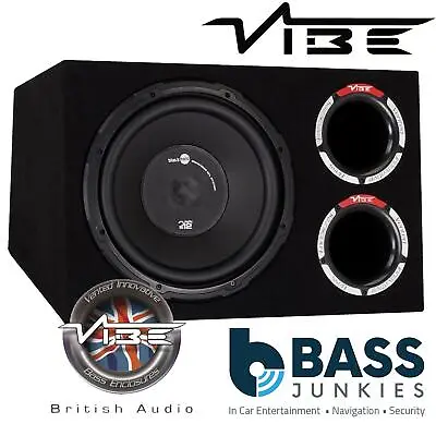 Vibe SLICK CBR12-V7 - 1200 WATTS PASSIVE 12  Car Sub Subwoofer Bass Box • £169