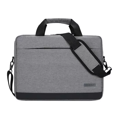 Laptop Sleeve Briefcase Carry Bag For Macbook Dell Sony HP Lenovo 15.6'' Gray • $24.90
