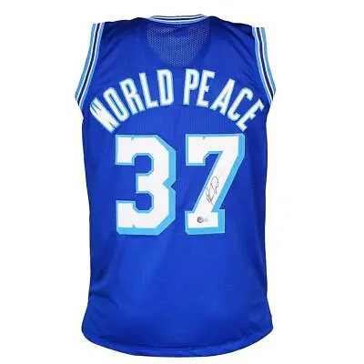 Ron Artest Signed Los Angeles Blue Meta World Peace Basketball Jersey (Beckett) • $63.95