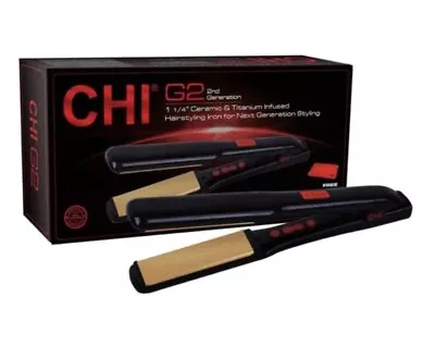 CHI G2 Professional Hair Straightener Titanium Infused Ceramic Plates....... • $50