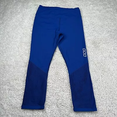 Lorna Jane Active Mesh Capri Legging Blue Womens Small • $18.58