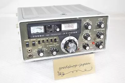 YAESU FT-101ES 100W Radio Ham Radio Transceiver 27Mhz Crystal Oscillator Tested • £413.49