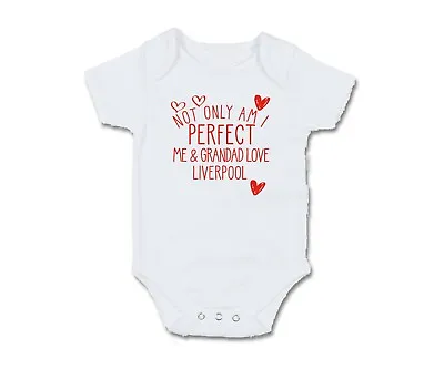 £9.97 • Buy Liverpool Not Only Am I Perfect Baby Grow Bodysuit Pullover Bib Football Fan
