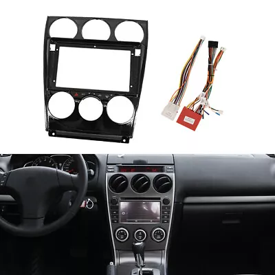 New Car Stereo Radio Double Din Installation Dash Panel Kit For Mazda 6 2004-16 • $58.78