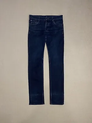 £78.08 • Buy Prada Women’s Slim Fit Denim Blue Jeans Pants Trousers With Logo Size 32 2015