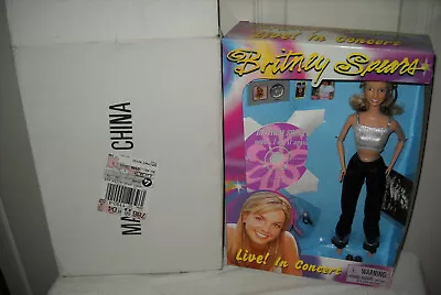 #11284 NIB Play Along Toys Britney Spears Live In Concert Doll With CD • $806.75