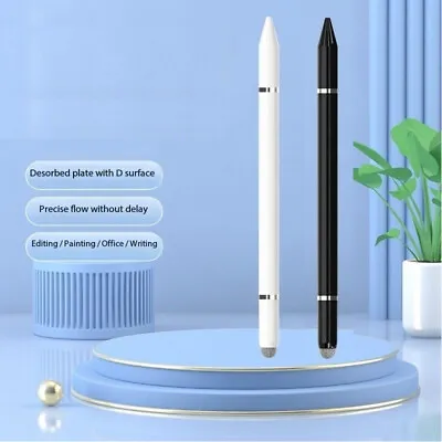 Thin Capacitive DISC Touch Screen Stylus Pen For Mobile Phones & Android Tablets • £3.23