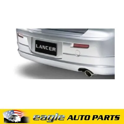 Mitsubishi Cj Lancer Ls Cvt Rear Bumper Bar Lower Spoiler 2013 - 15  # Mz314035 • $125