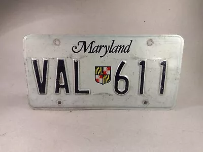 1986 Maryland License Plate • $4.95