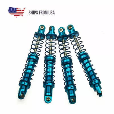 4pcs 90mm Aluminum Shock Absorber Set For RC Rock Crawlers CC01 D90 SCX10 • $24.36