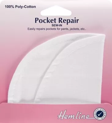 £2.49 • Buy Hemline Repair Trouser Pockets - Each