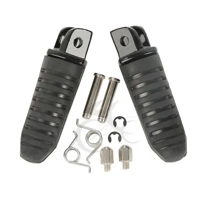 Front Foot Pegs Footrest Fit For Suzuki Hayabusa GSX1300R GSX650F V-Strom 650 • $10.89