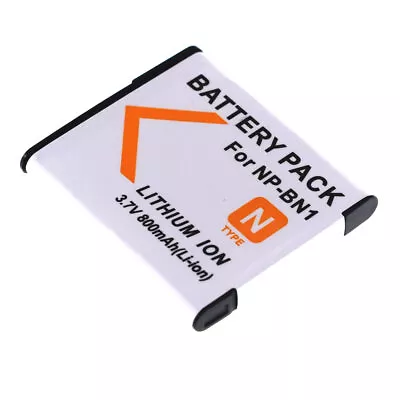 NP-BN1 Li-on Battery For SONY Cyber-shot Camera NPBN1 N TYPE 800mAH • £8.92