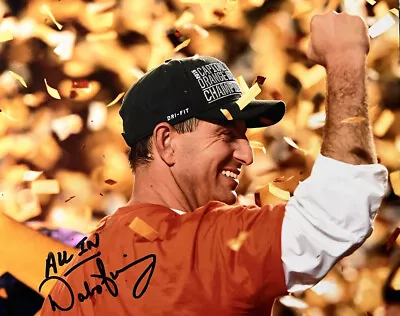 DABO SWINNEY SIGNED 8x10 PHOTO CLEMSON TIGERS FOOTBALL HEAD COACH AUTOGRAPH COA • $63.75