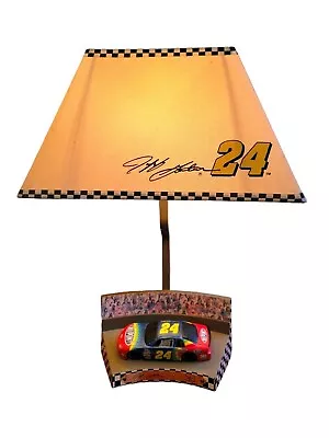 RARE Vintage 1999 Jeff Gordon NASCAR Racecar Lamp #24 Motorsports Inc • $175