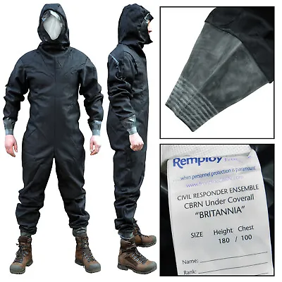 £39.02 • Buy NEW Coverall Suit CBRN Remploy Frontline Civil Responder Britannia Waterproof