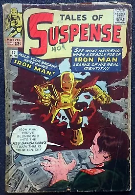 Tales Of Suspense #42 COMPLETE And UNRESTORED 1963 4th Appearance Iron Man • $108