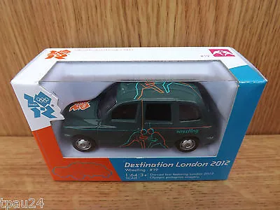 Corgi TY66121 Destination London 2012 Olympics Model Taxi #19 Wrestling • £2