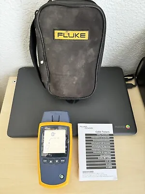 Fluke Networks MS2-100 MicroScanner2 Network Cable Verifier With Bag And Manual • $425