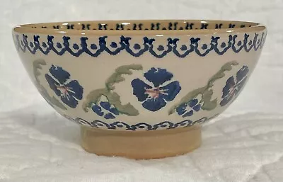Vtg  Nicholas Mosse Pottery Ireland Small Footed Bowl 2.5  H X 5  W Great • $20