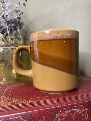 Vintage Retro Drip Glazed Coffee Mug Cup • $12