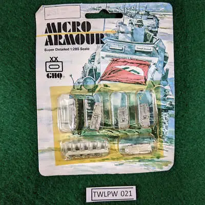 US M3/M3A1 Halftrack Infantry Carriers - Sealed Blister - GHQ US51 - Microarmour • $16.95