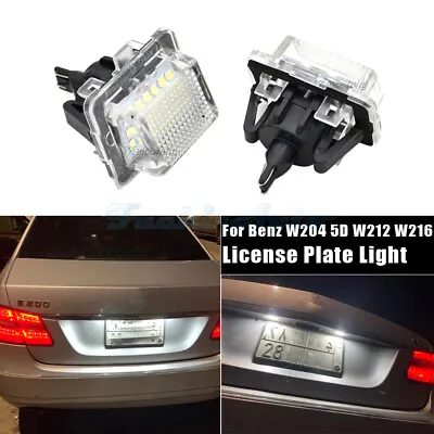 LED License Plate Light For Benz S-Class W221 C216 E C207 S212 W212 C W204 S204 • $10.74