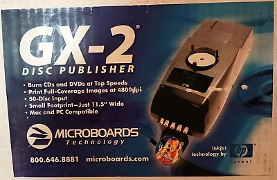 Microboards Technology GX-2 Disc Publisher • $100