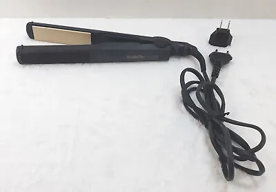 BaByliss Hair Straightener Nano Titanium 1.25 Inch Ionic Flat Iron C96A Euro US • $45.99