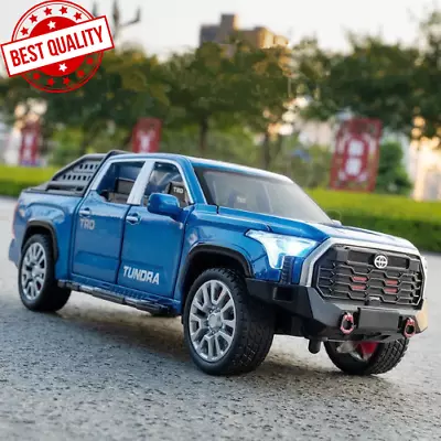 1:32 Toyota Tundra 2023 Pickup Alloy Model Toy With Sound & Lights Kids Gift • $24.99