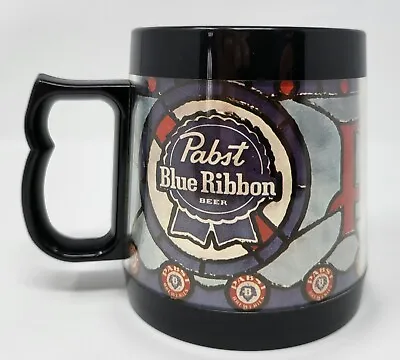 Vintage Pabst Blue Ribbon Beer Thermo Serv Dart 8 Oz Mug Cup Bar Light Plastic • $21.66