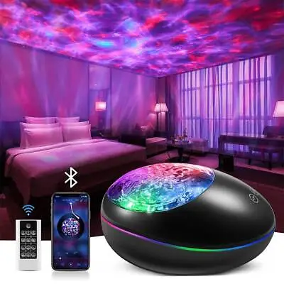 Starry Night Light Ceiling Projector Ocean Wave Party Baby Kids Room LED Lamp • £23.23