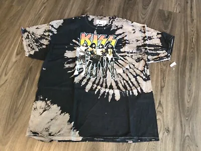 KISS:LOVE GUN-Tye Dye-short Sleeve T-shirt-official Item-Ace Frehley • £8.02