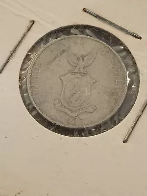 1937 Phillipines 5 Centavos Silver • $4.71