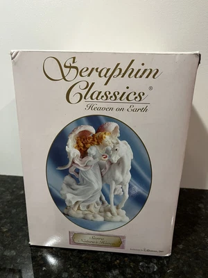 $49.95 • Buy Seraphim Classics Angel Figurine Nature's Haven Club Member 2000 Roman INC 81765