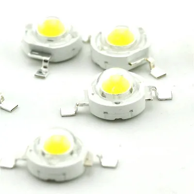 $1.54 • Buy 10pcs 1W Pure White SMD LED Beads NEW GOOD QUALITY 