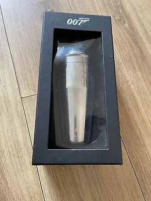 £9.99 • Buy Stainless Steel James Bond 007 Vesper Martini Cocktail Shaker With Box