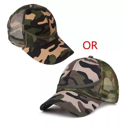 Camouflage Child Baseball Cap Casual Hat Boy Summer Caps New Fashion Child • £4.93