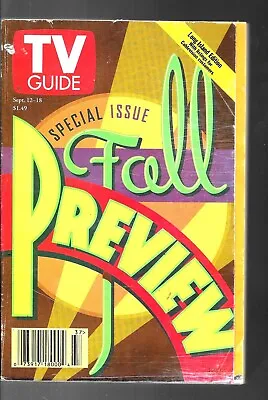 Tv Guide9/1998-fall Preview Issue-long Islandny Edition • $6.99