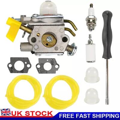 Carburettor Kit For Ryobi RBC30SET RLT30CET RLT26CDS RBC26SES Homelite Strimmer • £11.39