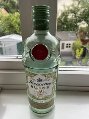 Empty Tanqueray Rangpur Lime 70cl Gin Bottle • £1.99