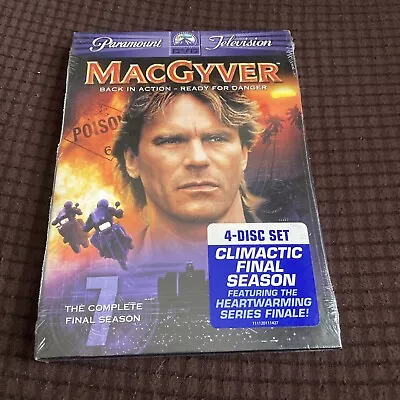 MacGyver: The Complete Seventh Season (The Final Season) (1991-1992) (4-DVD Set) • $20